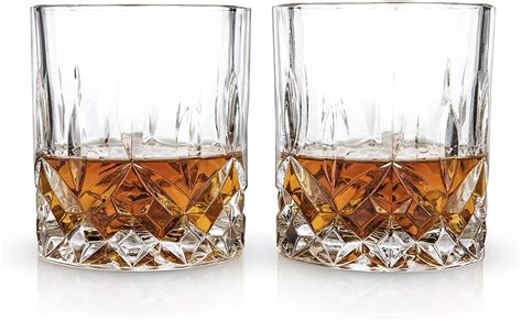 Viski Admiral Crystal Whiskey Glass, Set of 2 | Common Housefly