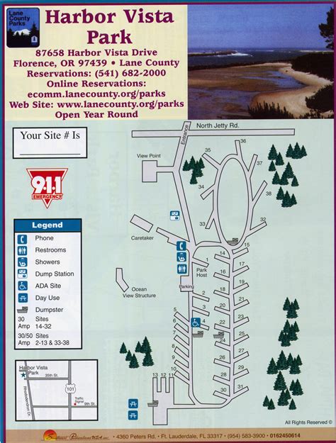 Lane County Park Harbor Vista Campground, Florence, OR - GPS, Campsites, Rates, Photos, Reviews ...