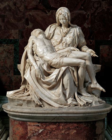 The Pietà by Michelangelo, St. Peter's Basilica - Vatican City