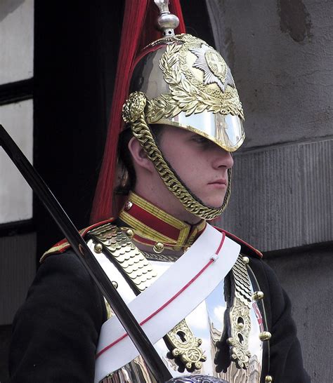 A Trooper of the Blues and Royals on mounted duty in Whitehall, London | British army uniform ...