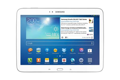 Samsung Galaxy Tab 3 10.1 inch - Notebookcheck.net External Reviews