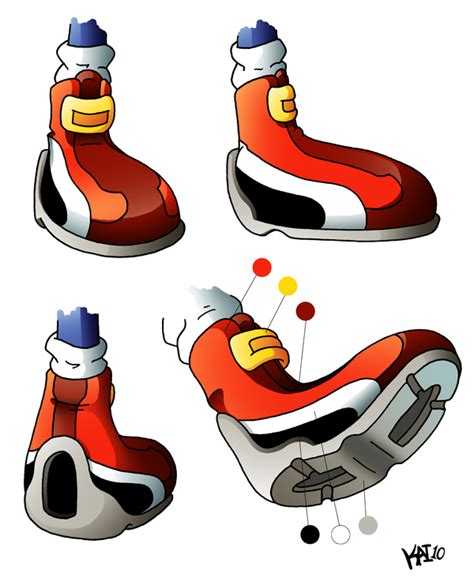 CE: Redesigning Sonic's Shoes by KaiThePhaux on DeviantArt