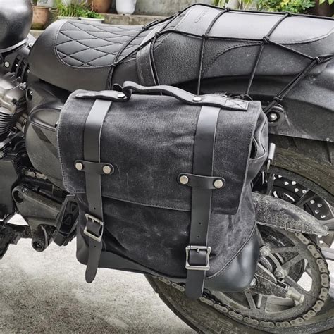 Motorcycle Side Bag Hanging Bag Retro Side Bag Pack Bag Side Motorcycle Brigade Side Box ...