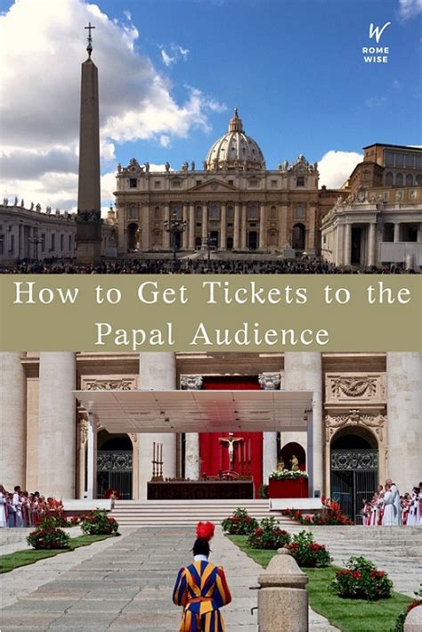 Papal Audience Tickets - Everything you need to know | romewise