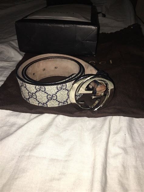 Gucci belt 34 100% authentic / Louis Vuitton / Versace / zanotti ...