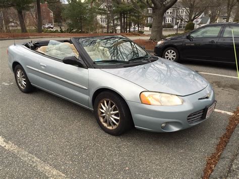 2002 Chrysler Sebring Limited Convertible for sale