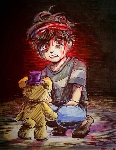 Me ajude... Htf Anime, Anime Fnaf, Anime Art, Creepy, Scary, Five ...