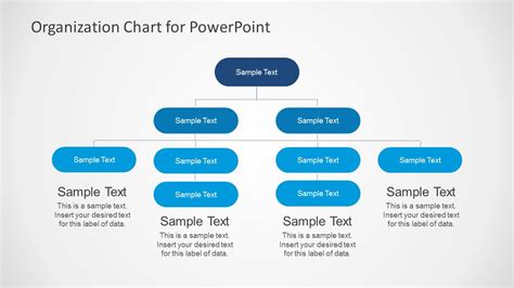 Simple Organizational Chart Template for PowerPoint - SlideModel