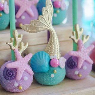 Mermaid Theme Birthday Party, Cupcake Birthday Cake, Little Mermaid ...