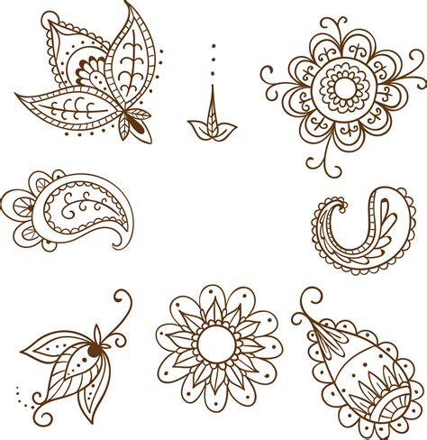 Download Tattoo Henna Drawing Mehndi Free Hq Image Hq - vrogue.co