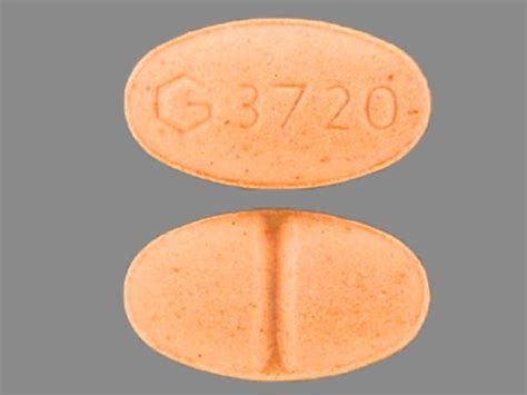 G 3720 Pill - alprazolam 0.5 mg