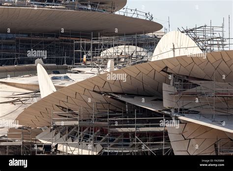 New Qatar National Museum in Doha Stock Photo - Alamy