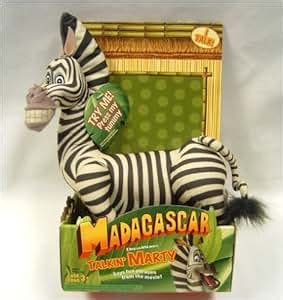 Amazon.com: Madagascar- Talking Plush Marty: Toys & Games