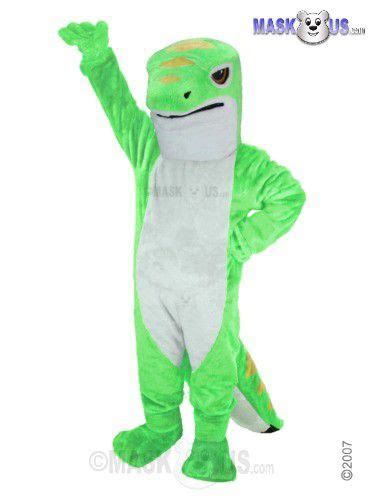 Gecko, Deluxe Adult Size Gecko Mascot Costume - T0207 - MaskUS.com