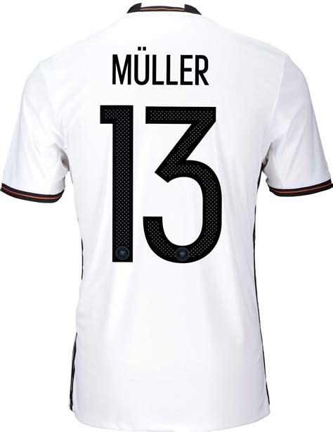 adidas Kids Muller Germany Home Jersey - 2016 Germany Jerseys