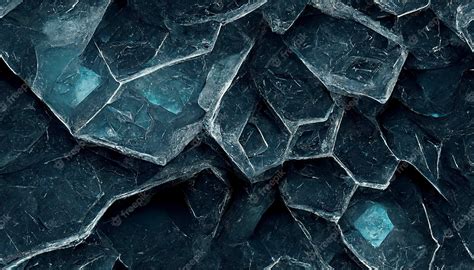 Premium Photo | Background, photorealistic dark ice texture