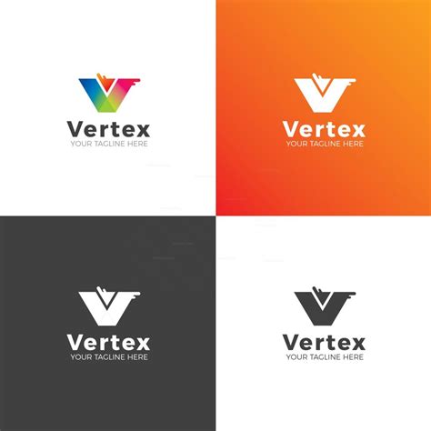 Vertex Creative Logo Design Template - Graphic Prime | Graphic Design Templates