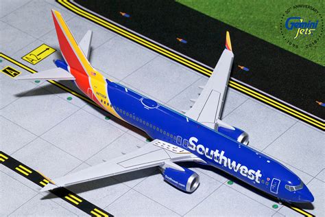 Gemini 200 Southwest Boeing 737 MAX 8 1/200 Diecast Scale Model G2SWA7 – Acapsule Toys and Gifts