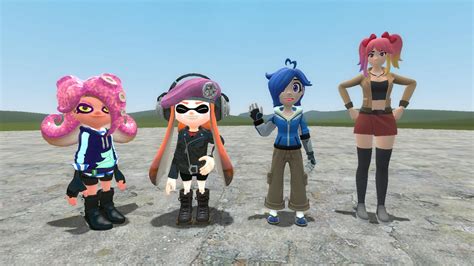 The 4 main characters of SMG4 by Altrockfan2005 on DeviantArt