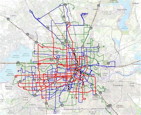 Houston Metro Map - EL-WESI