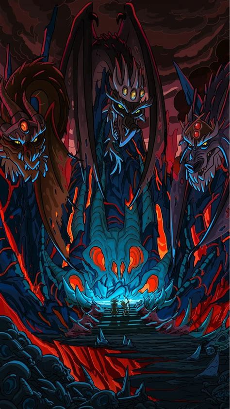 RickandMorty drogon, dragon, rick and morty, HD phone wallpaper | Peakpx