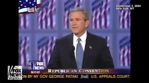 George W. Bush Republican National Convention acceptance speech 2004 ...