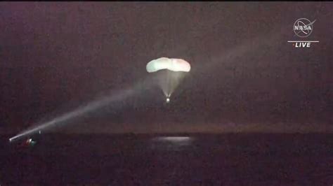 'Splashdown!': SpaceX Crew-5 Land Off Tampa as Near-Six-Month NASA ...