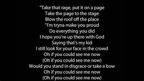 The Script If you could see me now lyrics - YouTube