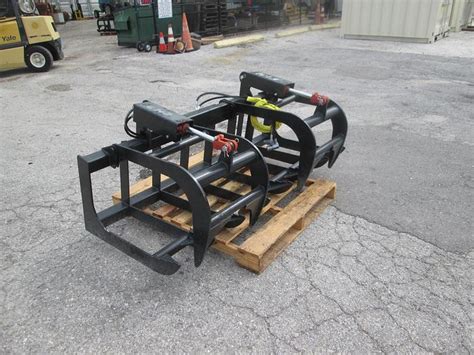 New New 72" Skid Steer Grapple Rake for Sale in Bradenton, Flo...