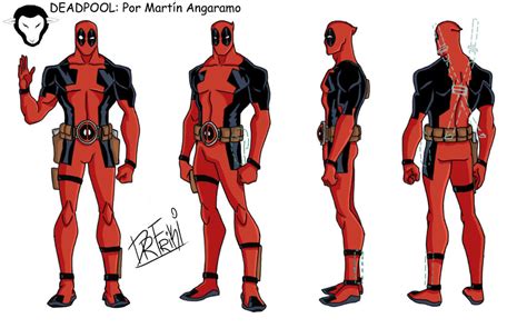 Deadpool (Turnaround) by Dr-Friki on DeviantArt