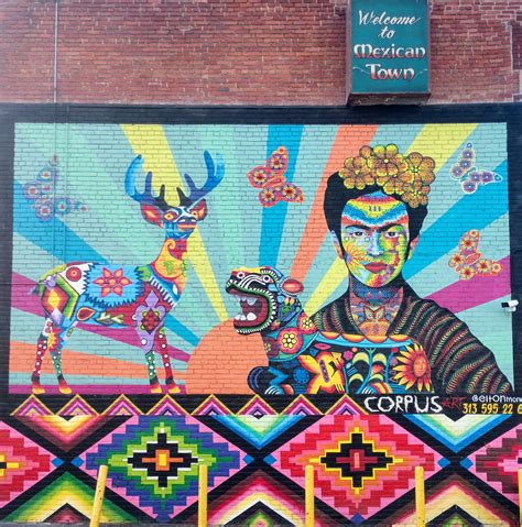 Mexican Town, Detroit : r/streetart