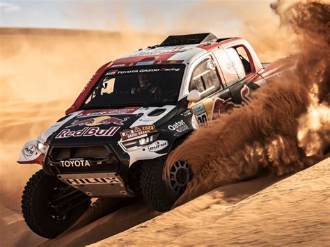 Toyota Gazoo Racing al Rally Dakar 2023 con tre Hilux T1+