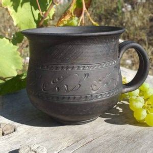 Pottery Mug Handmade Stoneware Mug Clay Mug Pottery Coffee Mugs Large Coffee Mug Hand Thrown Mug ...