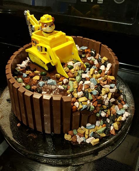 Rubble on the double. Paw Patrol party cake. | Amazing cakes, Cake, Paw patrol party cake