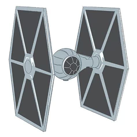 Imperial Tie Fighter Drawing