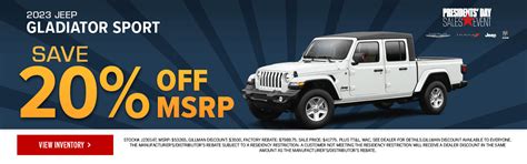 New Vehicle Specials | Gillman Chrysler Jeep Dodge Ram