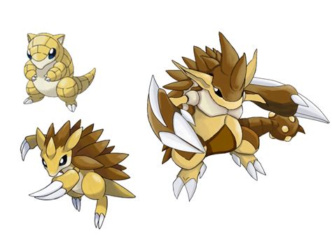 pokemon fake evolution - Sandslash by badafra on DeviantArt