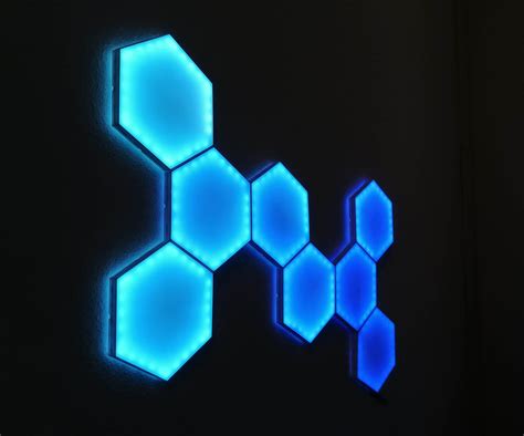 DIY Hexagonal Nanoleaf LED Light : 5 Steps (with Pictures) - Instructables