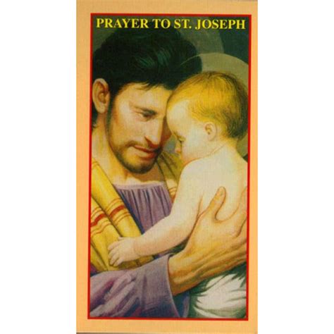 St. Joseph Prayer Card – The Medjugorje Web