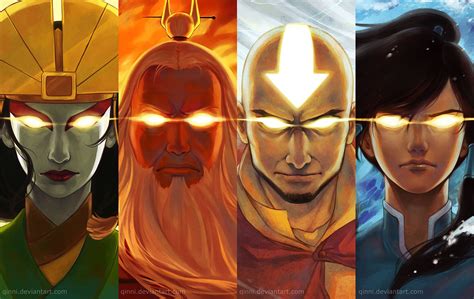 Avatar State, yip yip! The Avatars by Qinni.deviantart.com on @deviantART | Avatar the Legend of ...