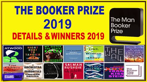 Booker Prize Winners 2019 || The Man Booker Prize 2019 Winners || The ...