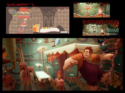 Wreck-It Ralph Conept Art and Illustrations by Walt Disney Animation Studios | Concept Art World