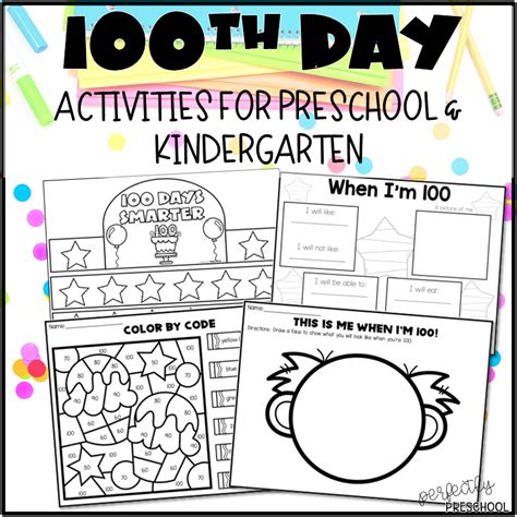 100th Day of School Activities for Preschool and Kindergarten | Made By ...