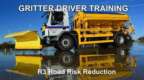 WMC Gritter lorry driver training from R3 Road Risk Reduction - YouTube