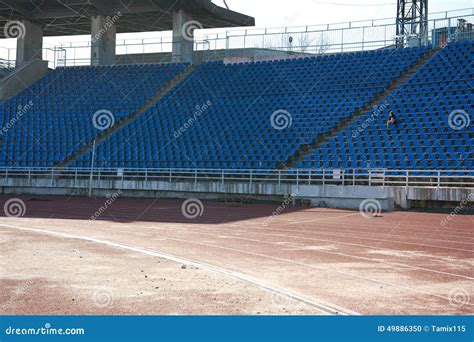 Stands on the stadium stock photo. Image of football - 49886350