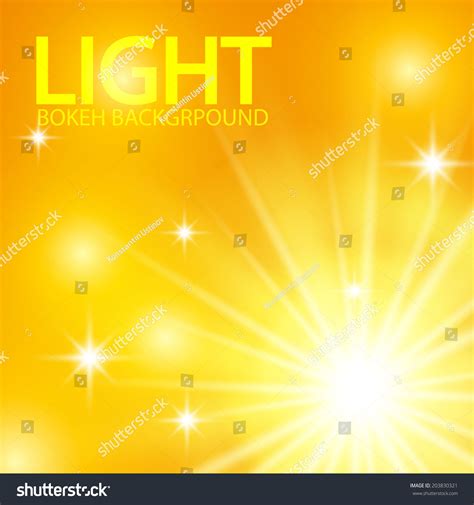 Abstract Sunshine Background Vector Illustration Stock Vector 203830321 - Shutterstock