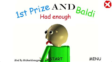 Baldi HAD ENOUGH With 1ST PRIZE... | Baldi's Basics - YouTube