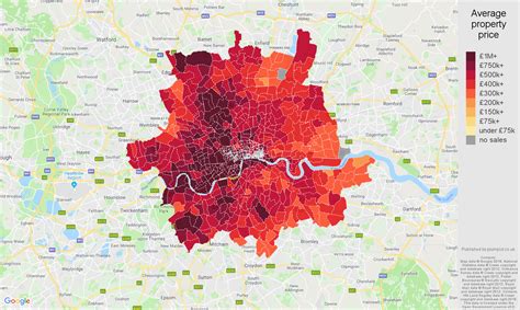 Inner-London house prices in maps and graphs.