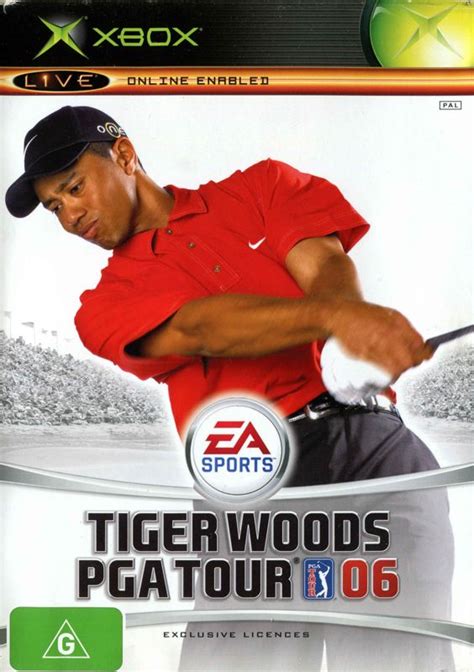 Tiger Woods PGA Tour 06 (2005) box cover art - MobyGames