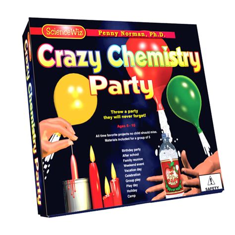 Crazy Chemistry Party – ScienceWiz